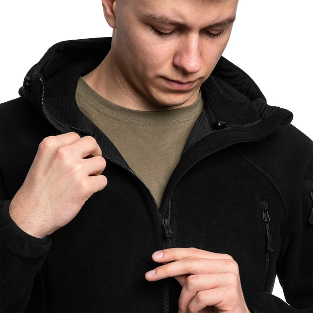 Куртка тактична Helikon-tex флісова Patriot Mk2 M Black (BL-PJ2-FH-01-B04-M) - изображение 5