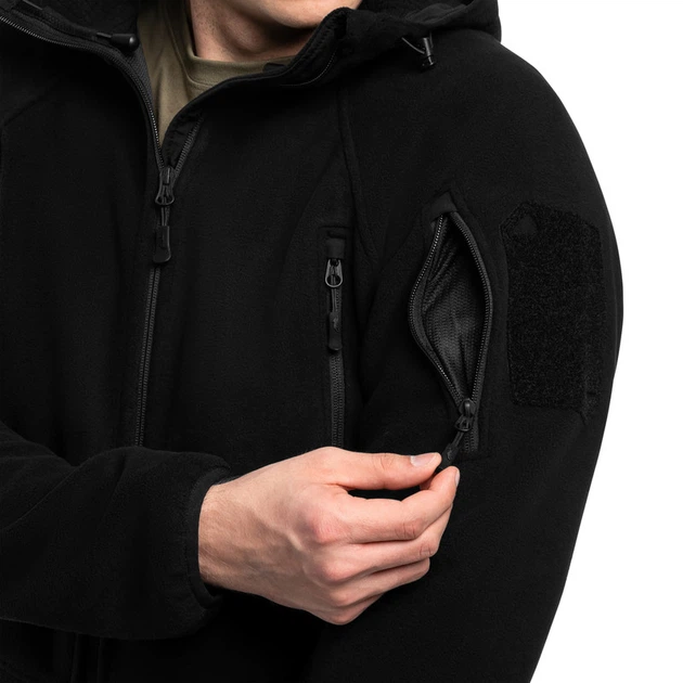 Куртка тактична Helikon-tex флісова Patriot Mk2 M Black (BL-PJ2-FH-01-B04-M) - изображение 7