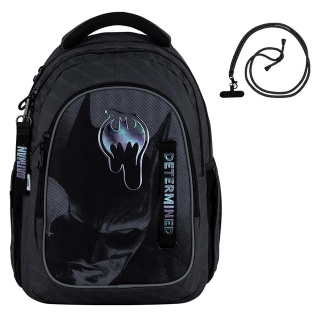 Рюкзак школьный с ортопедической спинкой Kite Education teens DC25-8001L Batman (000995341) - изображение 3