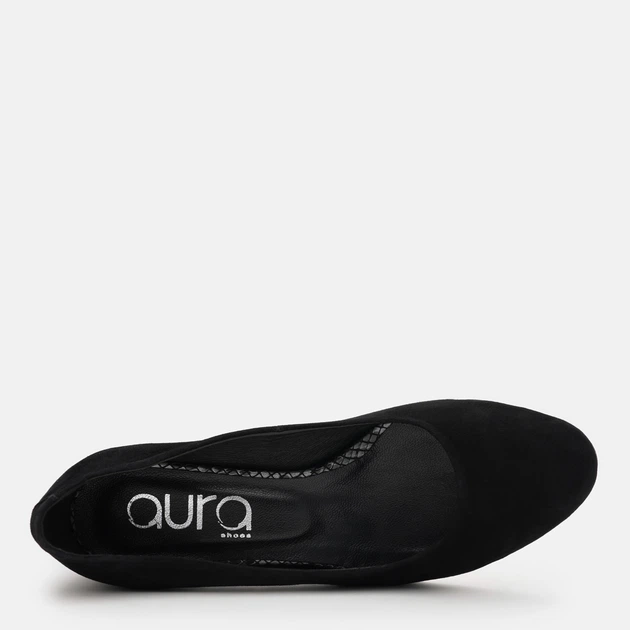 Женские лодочки замшевые Ashoes 60124122 36 23.5 см Черные (ROZ6501006034) - Фото 6 Женские лодочки замшевые Ashoes 60124122 36 23.5 см Черные (ROZ6501006034) - изображение 6