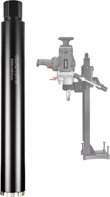Коронка алмазна Graphite 62 x 450 мм x 6T 57H859 (5902062508102) - зображення 7