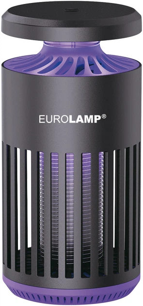 Светильник инсектицидный LED Eurolamp для уничтожения уличных насекомых с вентилятором 4W DC 5V/1A IP20 (MK-4W(LED/F)) (4262380667068) - Фото 1 Светильник инсектицидный LED Eurolamp для уничтожения уличных насекомых с вентилятором 4W DC 5V/1A IP20 (MK-4W(LED/F)) (4262380667068) - изображение 1