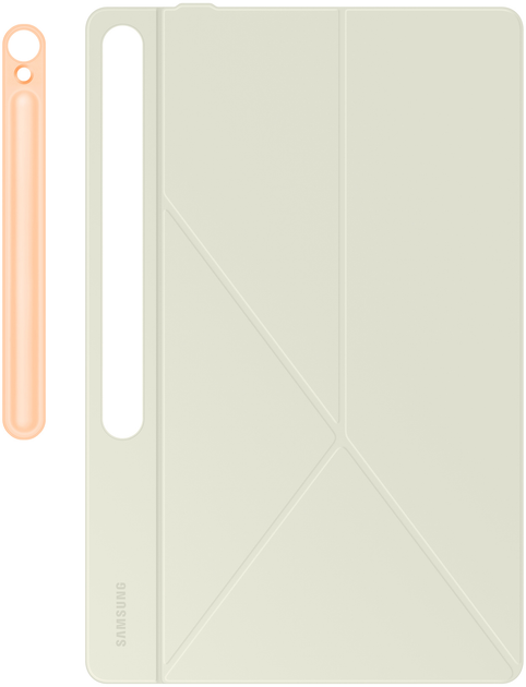 Etui z klapką Samsung Smart Book Cover do Samsung Galaxy Tab S10 FE+ z uchwytem na rysik S Pen Orange (EF-BX620POEGWW) - obraz 1