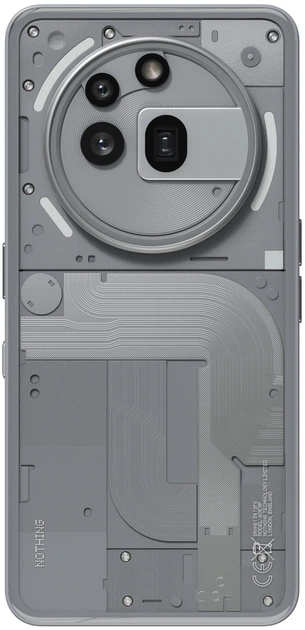 Smartfon Nothing Phone (3a) Pro 12/256GB Grey (6974434224438) - obraz 5