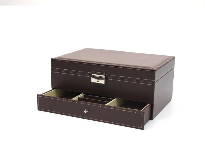 Шкатулка для хранения часов Craft 12WJ.MIR.BR - Фото 3 Шкатулка для хранения часов Craft 12WJ.MIR.BR - изображение 3