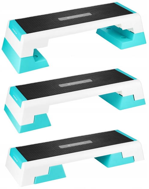 Степ для аеробіки HMS AS007 White/Mint (17-44-025) (5907695598162) - зображення 4