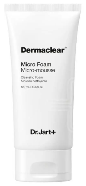 Пінка для вмивання Dr.Jart+ Dermaclear очищувальна 120 мл (8809933611633) - зображення 1