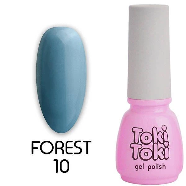 Гель-лак (блакитний) Forest FS10 Toki Toki 5 мл - Фото 1 Гель-лак (блакитний) Forest FS10 Toki Toki 5 мл - зображення 1