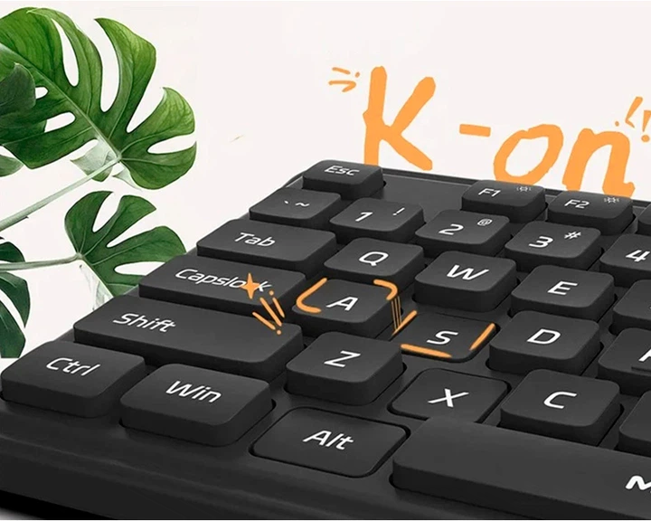 Комплект бездротовий Xiaomi MiiiW Keyboard and Mouse Combo Gen 3 PB03 Wireless White (MW24PB03 White) - зображення 5