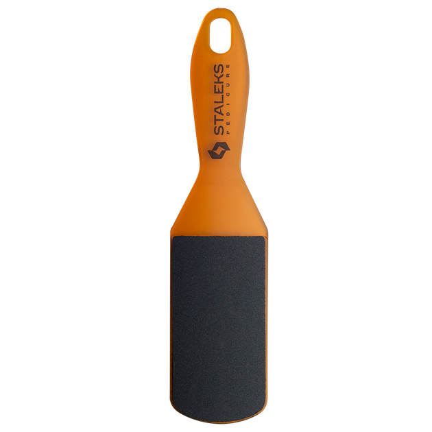 Тертка двостороння для педикюру/для стоп (помаранчева) EXPERT 10TYPE 3 100/180 грит AE 10/3 STALEKS - Фото 4 Тертка двостороння для педикюру/для стоп (помаранчева) EXPERT 10TYPE 3 100/180 грит AE 10/3 STALEKS - зображення 4