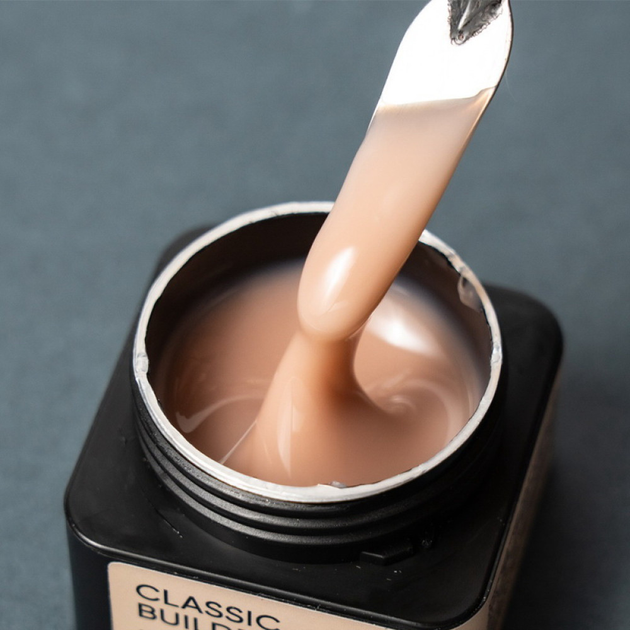 Гель для моделювання нігтів (бежевий) Jerden Proff Classic Builder Gel №06 Latte 20 мл - Фото 2 Гель для моделювання нігтів (бежевий) Jerden Proff Classic Builder Gel №06 Latte 20 мл - зображення 2