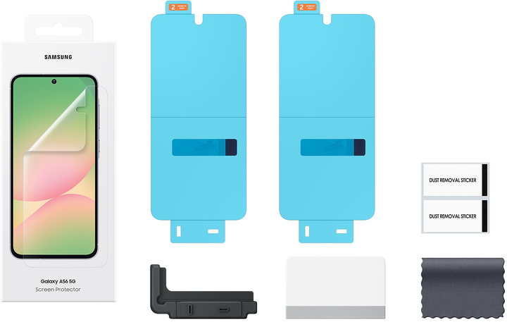 Folia ocronna Samsung Screen Protector do Samsung Galaxy A36 2 szt. (EF-UA366CTEGWW) - obraz 4