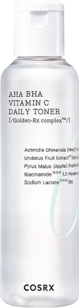 Toner do twarzy Cosrx AHA /BHA Vitamin C Daily eksfoliujący 150 ml (8809598455399) - obraz 1