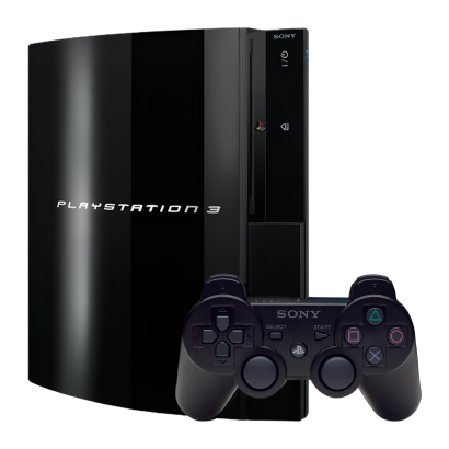 Набор Консоль Sony PlayStation 3 60GB Black Б/У + Геймпад Беспроводной DualShock 3 - Фото 1 Набор Консоль Sony PlayStation 3 60GB Black Б/У + Геймпад Беспроводной DualShock 3 - изображение 1