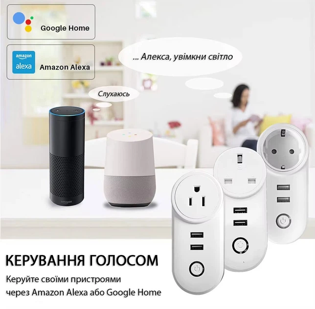 Розумна розетка Action Tuya LSPA2 16А з USB  - зображення 12