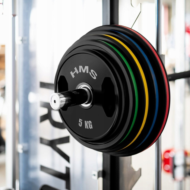 Zestaw talerzy olimpijskich HMS TOG05 2 x 5 kg (17-61-116) (5907695511611) - obraz 4