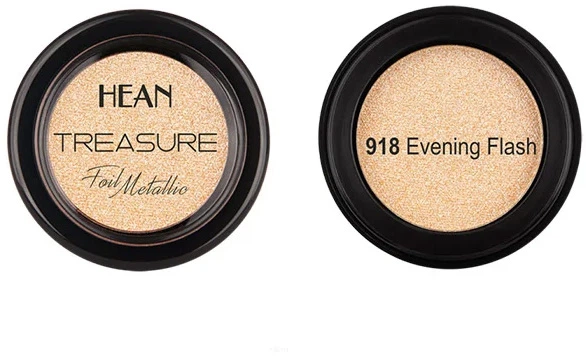 Тени для век Hean Treasure Foil Metallic 918 Evening Flash 1.2 г (5907474400464) - Фото 2 Тени для век Hean Treasure Foil Metallic 918 Evening Flash 1.2 г (5907474400464) - изображение 2