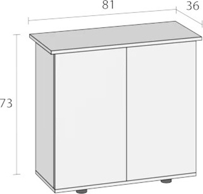 Тумба Juwel SBX Rio 125 Light Wood (4022573501087) - зображення 4