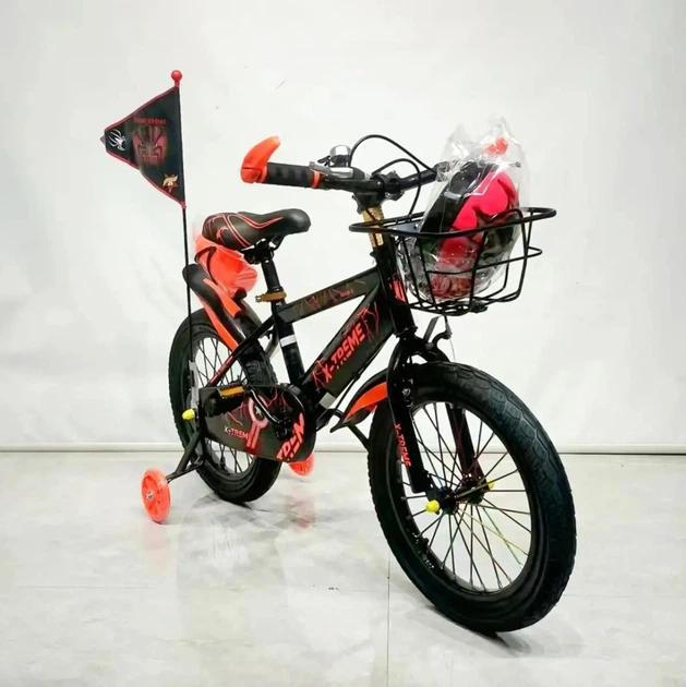 Детский велосипед X-Treme SPIDER 25.16-05 черно-оранжевый - Фото 2 Детский велосипед X-Treme SPIDER 25.16-05 черно-оранжевый - изображение 2