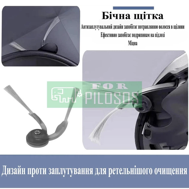 Комплект 11 шт. сменных аксессуаров для робота-пылесоса Roborock Saros 10R / G20S Ultra / Roborock S9 MaxV Sli - изображение 3
