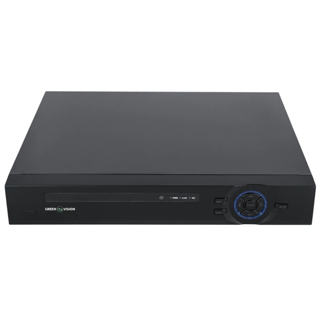 Видеорегистратор IP GreenVision GV-N-S014/32 (Lite) 32-канальный 8MP NVR металл Черный - Фото 2 Видеорегистратор IP GreenVision GV-N-S014/32 (Lite) 32-канальный 8MP NVR металл Черный - изображение 2