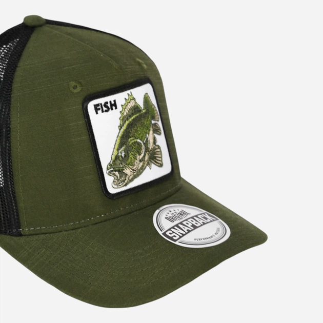 Кепка літня Cofee five Panels Snap SH2026.29/11 One Size Армійська (8592953558278) - зображення 6