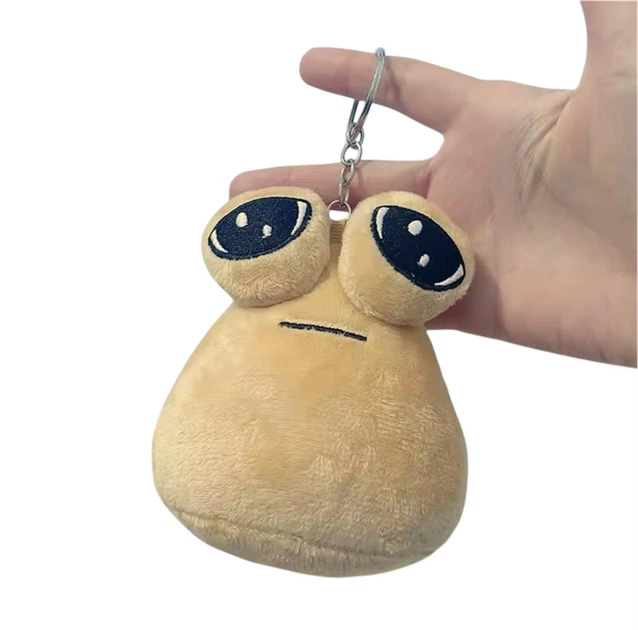 Брелок игрушка Поу Pou инопланетянин антистресс 10см - Фото 1 Брелок игрушка Поу Pou инопланетянин антистресс 10см - изображение 1