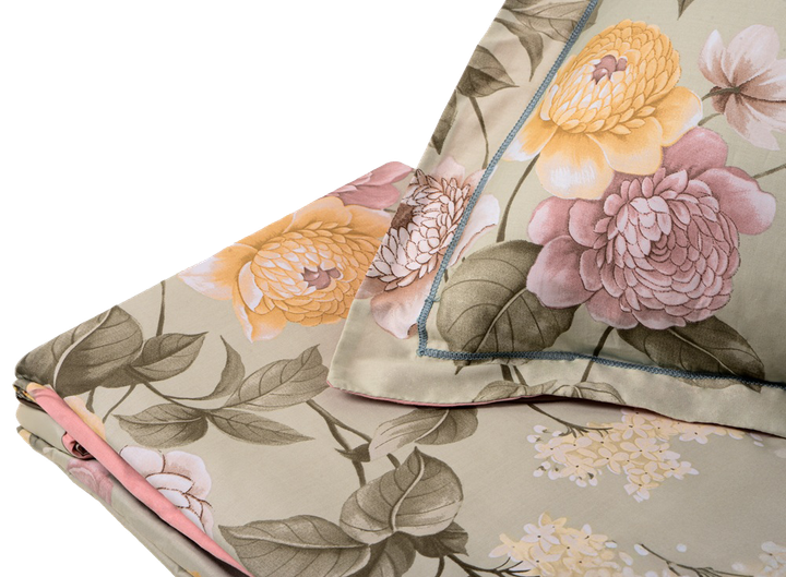 Комплект постільної білизни Євро Elle Bouquet Olive (A130057) - зображення 2