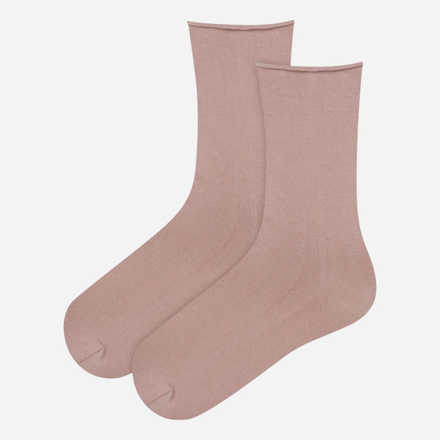 Шкарпетки жіночі високі Esotiq Wena 2 43008-39X 36/38 Брудно-рожеві (5903972537046) - зображення 1