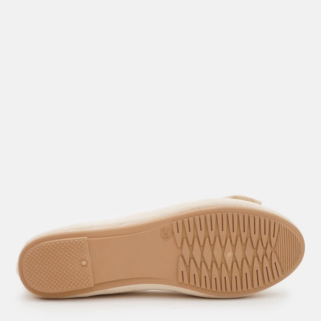 Женские балетки Beppi 2213600 37 23 см Beige (7000002777361) - изображение 7