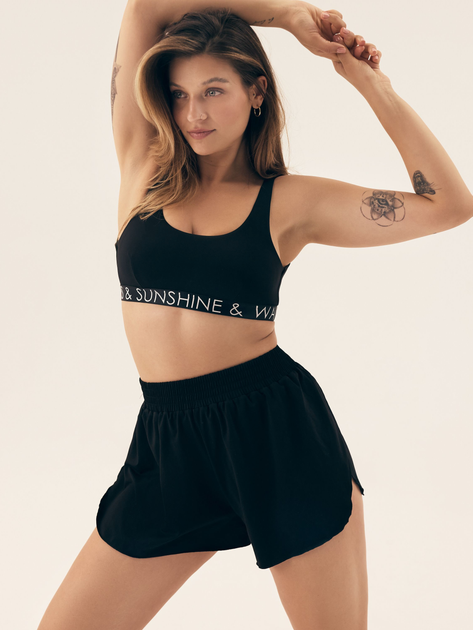 Спортивні шорти жіночі BLOOVII Summervibes 42941-99X S Чорні (5903972548035) - зображення 5