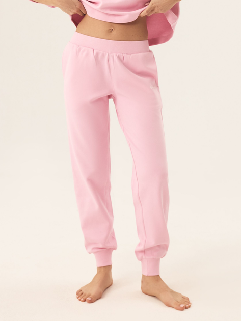 Spodnie dresowe damskie joggery BLOOVII Mavere 43068-30X L Różowe - obraz 1