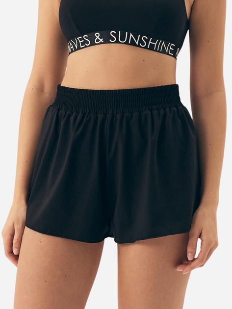 Спортивні шорти жіночі BLOOVII Summervibes 42941-99X XS Чорні (5903972548066) - зображення 8