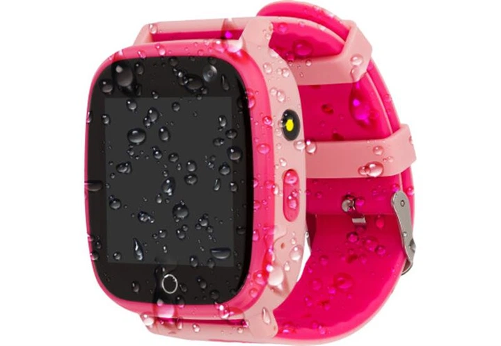 Детские смарт-часы AmiGo GO001 iP67 Pink; 1.44" (240х240) LCD сенсорный / MediaTek MTK6261D / ОЗУ 32 МБ / 32 МБ встроенной / камера 1 Мп / Bluetooth 4.0 / GPS / IP67 / 400 мАч / 45 х 40 х 15 мм, 38 г / розовый - изображение 4