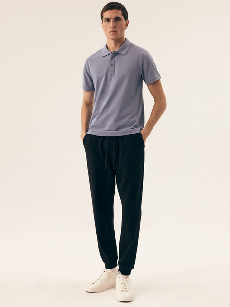 Koszulka polo męska Henderson Mile 43025-50X 2XL Niebieska - obraz 3