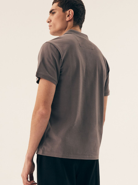 Koszulka polo męska Henderson Mile 43025-90X 2XL Szara - obraz 2