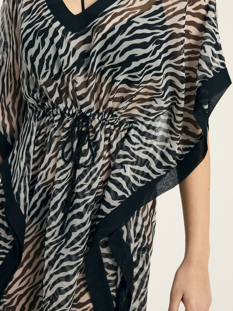 Туніка пляжна жіноча Esotiq Sicily 43131-99X L/XL Чорна (5903972568170) - зображення 8