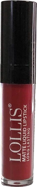 Жидкая матовая помада для губ Lollis Matte Liquid Lipstick Long Lasting 42 6 мл (8681546111942) - Фото 1 Жидкая матовая помада для губ Lollis Matte Liquid Lipstick Long Lasting 42 6 мл (8681546111942) - изображение 1