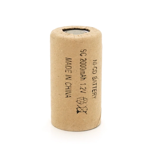 Акумуляторна батарея для шуруповерта YT-2000, Ni-Cd SC2000mAh 1.2V, 10C, 23x43 mm - Фото 2 Акумуляторна батарея для шуруповерта YT-2000, Ni-Cd SC2000mAh 1.2V, 10C, 23x43 mm - изображение 2