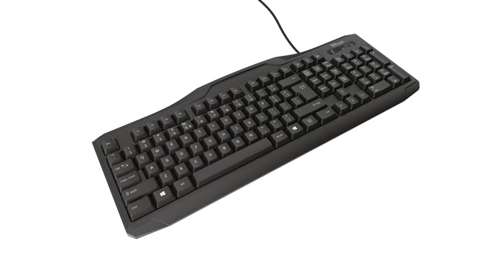 Клавіатура Trust ClassicLine USB (20626) Black RU - Фото 3 Клавіатура Trust ClassicLine USB (20626) Black RU - зображення 3