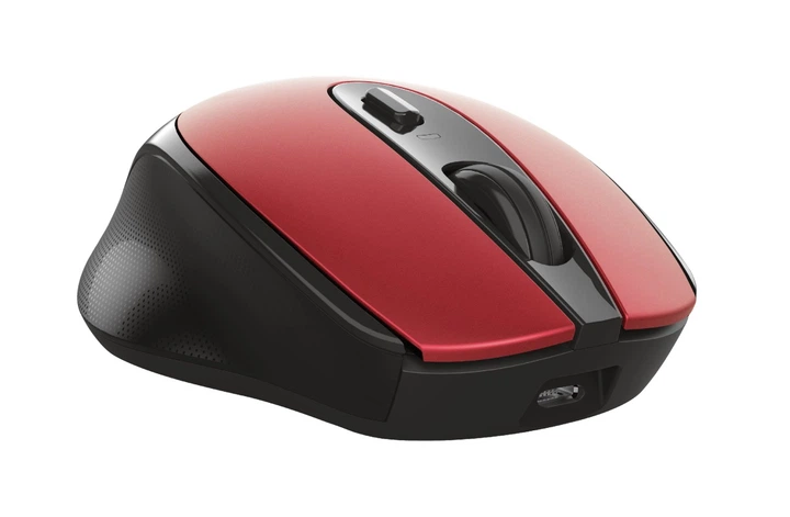 Мышь беспроводная Trust Zaya Rechargeable WL (24019) Red USB - изображение 4