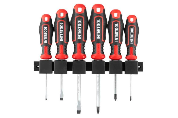 Набор отверток Intertool-Storm PH0 x PH1 x PH2 x SL3 x SL5 x SL6 (6шт) (VT-3436) - Фото 2 Набор отверток Intertool-Storm PH0 x PH1 x PH2 x SL3 x SL5 x SL6 (6шт) (VT-3436) - изображение 2