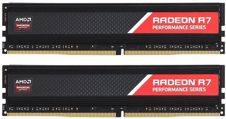 Pamięć RAM AMD DDR4-2400 8192MB PC4-19200 (Kit of 2x4096) R7 Performance Series (R7S48G2400U1K) - obraz 1