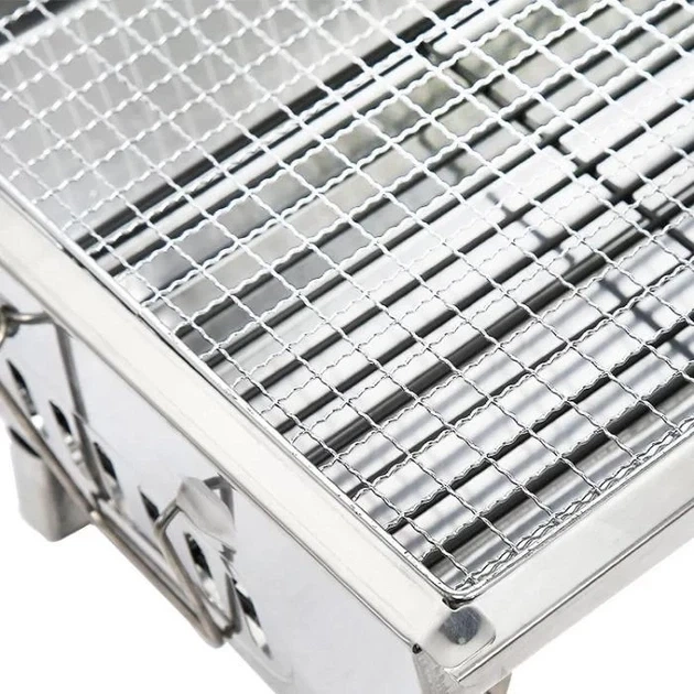Переносний мангал Barbecue Tray 882 CA-11 гриль для гриля, стейків - зображення 5