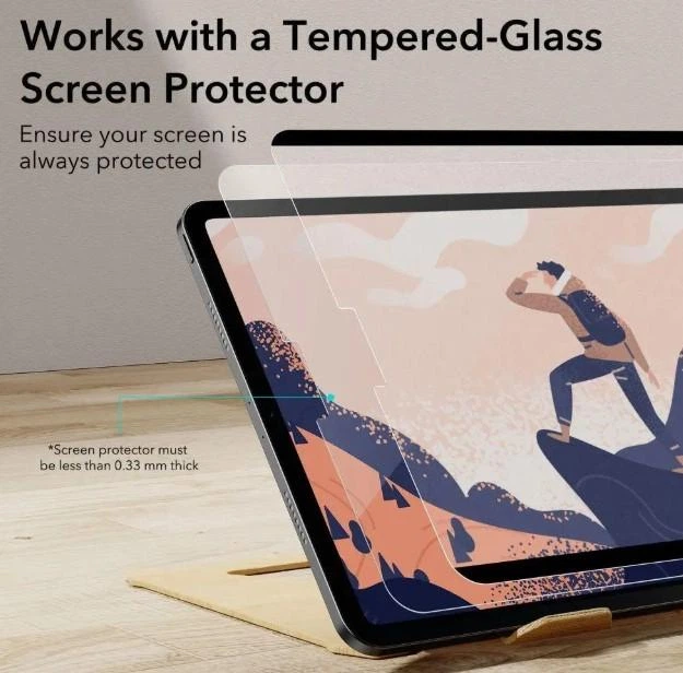 Защитная магнитная пленка Dux Ducis Paperlike для рисования для Apple iPad Pro 12.9'' прозрачный (2104618527) - изображение 7