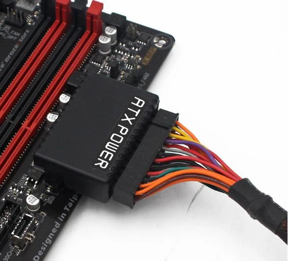 Кутовий ATX 24 пін перехідник 90 градусів 24pin "ATX POWER" живлення материнської плати Чорний - Фото 10 Кутовий ATX 24 пін перехідник 90 градусів 24pin "ATX POWER" живлення материнської плати Чорний - зображення 10
