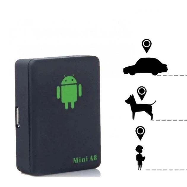 GPS-трекер с Sim-картой Mini A8 трекер слежения 3х4 см определение координат - изображение 3