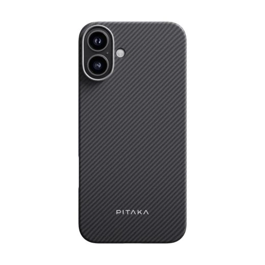 Карбоновий чохол Pitaka Ultra-Slim Case Black/Grey Twill для iPhone 16 (KI1601A) - Фото 1 Карбоновий чохол Pitaka Ultra-Slim Case Black/Grey Twill для iPhone 16 (KI1601A) - зображення 1