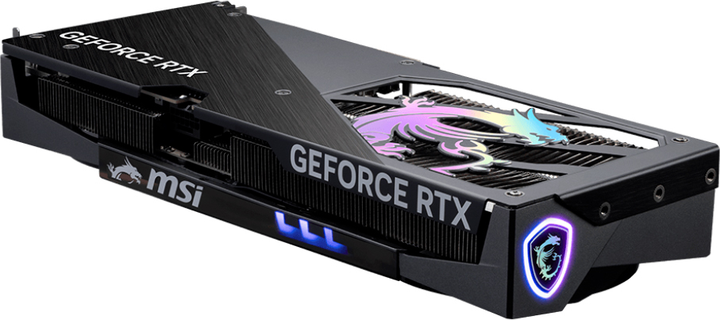 Відеокарта MSI PCI-Ex GeForce RTX 5060 Ti GAMING TRIO OC 16GB GDDR7 (128bit) (2662/28000) (HDMI, 3 x DisplayPort) (RTX 5060 Ti 16G GAMING TRIO OC) - зображення 2