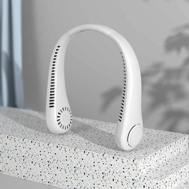 Вентилятор на шею Hands-free USB мини-вентилятор с аккумулятором (t5867) - изображение 5